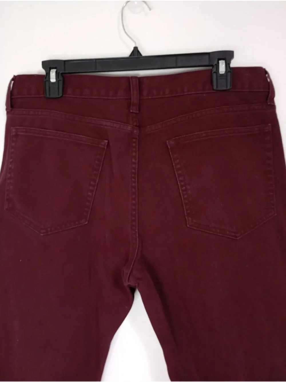 J.Crew Mens The Sutton Corduroy Pants In Burgundy Size 32x32